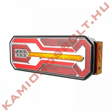 Lámpa hátsó 82 ledes 350x131x60mm 12/24V jobb