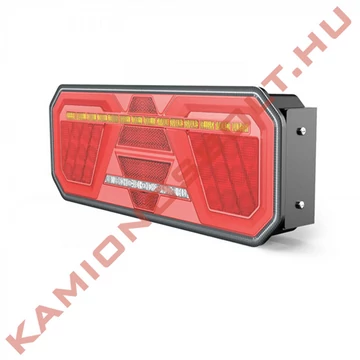 Lámpa hátsó 80 ledes 350x131x60mm 12/24V bal