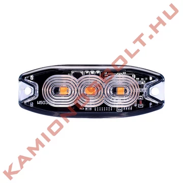 Villogó stroboszkóp slim 3 LED