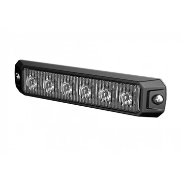 Villogó stroboszkóp 6 LED 7W sárga 130mm