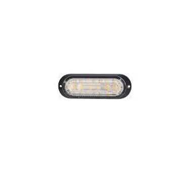 Stroboszkóp lámpa sárga+tolató lámpa egyben 6x20LED 18W,10W 140x85x45mm 12/24V