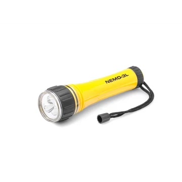 Elemlámpa 3 LED 40m-ig vízálló 2xAA