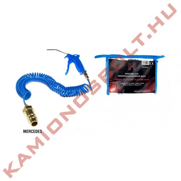 Fülkefuvató szett 4x6mm Mercedes csatlakozóval cipzáros táskában 10kg/mm2
