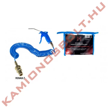 Fülkefuvató szett 4x6mm Renault csatlakozóval cipzáros táskában 10kg/mm2