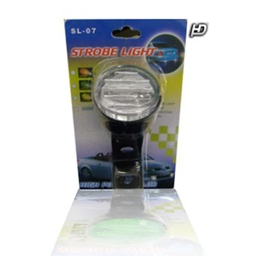 Villogó LED stroboszkóp 12V