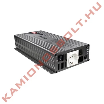 Áramátalakító 24-230V 1000W (345x184x70mm) Inverter	