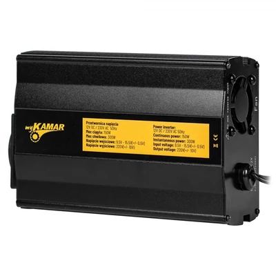 Áramátalakító 12V DC / 230V AC 150/300W