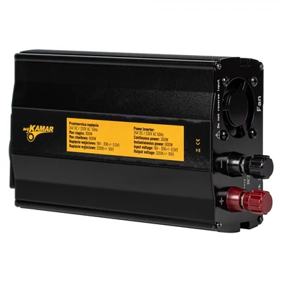 Áramátalakító 24V DC / 230V AC 300/600W