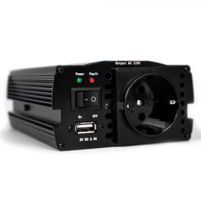 Áramátalakító 12V DC / 230V AC 600/1200W