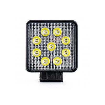 Munkalámpa 9x LED 24W kocka flood, terítő fénnyel