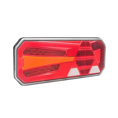 Lámpa hátsó LED 5 funkciós prizmás 12/24V bal