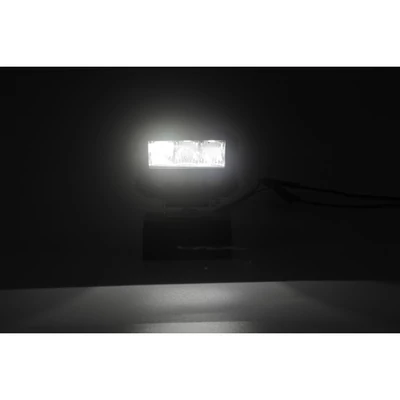 Munkalámpa LED + stroboszkóp sárga