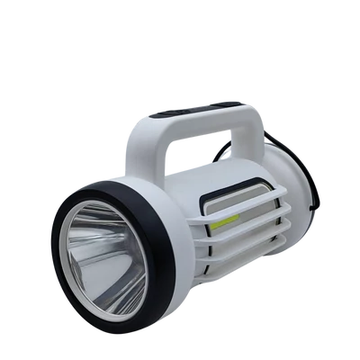 Keresőlámpa tölthető LED-es USB szürke