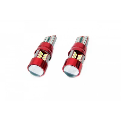 Izzó LED 12/24V (W5W) T10 fehér 35x12mm (27SMD) 5600K (2,5W)