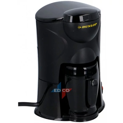 Kávéfőző 12V 1 csészés Dunlop 391472
