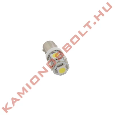 Izzó LEDes 24V 5W Ba9s 5 SMD fehér 