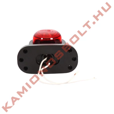 Gumilámpa izzós tömb piros/fehér 5W Ba15s