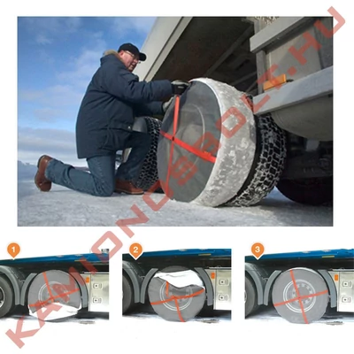 Hólánc textil Autosock 275/80R22.5 295/75R22.5 315/70R22.5 