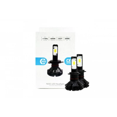 Izzó Cree Led fényszóró 6-18V H4 4500 Lumen 90W 6000K