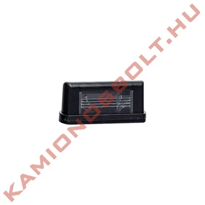 Lámpa rendszámvilágítás kicsi fekete 40mm RAD802