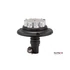 Villogó LED csőre szerelhető 8xLED 24W 173mm D:140mm 3-féle villogási mód