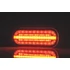 Lámpa hátsó univerzális LED-es 3 funkciós dinamikus indexes 12-24V