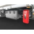 Tűzoltó készülék tartó doboz piros 6kg 287x600x220mm STRIKE