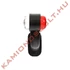 Gumilámpa izzós könyök 182mm szárral piros/fehér 5W Ba15s