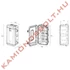 Tűzoltó készülék tartó doboz piros/fekete 6kg 611x310x250mm REGON