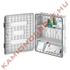 Elsősegély felszerelés tartó doboz 616x735x270mm 