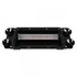 Villogó szélvédőbe/ablakba stroboszkóp 332x116x76mm sárga tapadókorongokkal